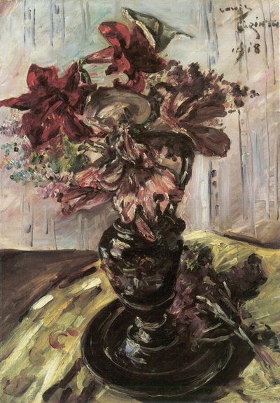 Blumenstillleben mit Kallan von Lovis Corinth